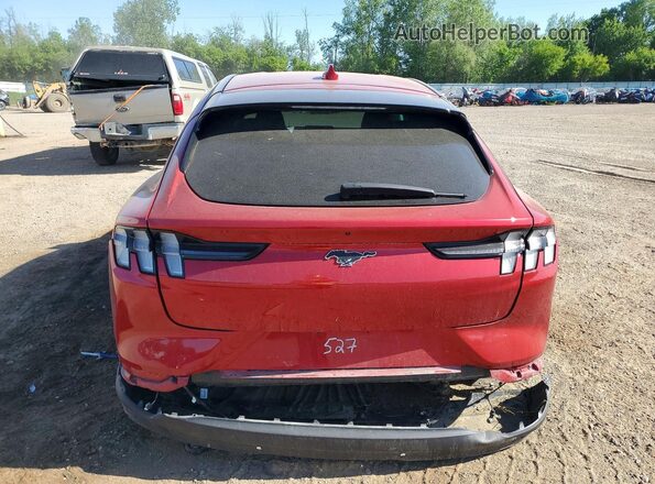 3FMTK1SS9NMA26527 2022 FORD MUSTANG Red Вид ззаду