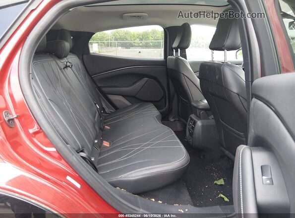 3FMTK2SU5NMA25771 2022 FORD MUSTANG MACH-E Red Vista de la etiqueta del VIN