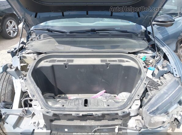 3FMTK3R4XRMA03136 2024 FORD MUSTANG MACH-E Blue Вид ззаду