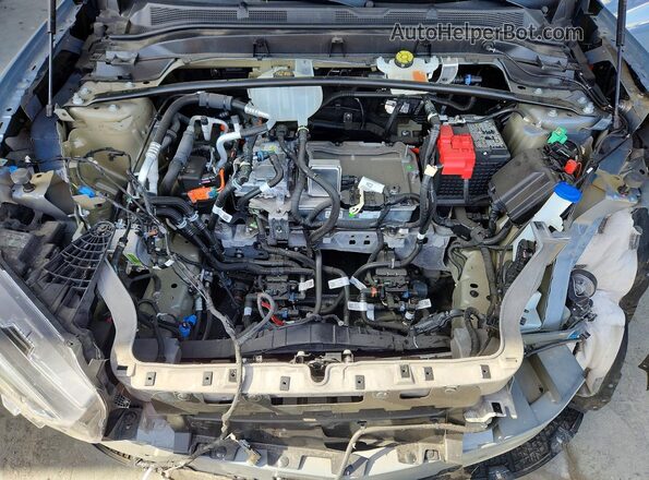 3FMTK3R70PMA63577 2023 FORD MUSTANG Gray Вид задньої частини салону