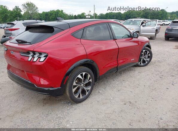 3FMTK3R71MMA62465 2021 FORD MUSTANG MACH-E Burgundy Հետևի աջ