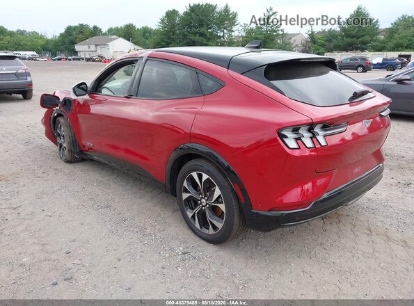 3FMTK3R71MMA62465 2021 FORD MUSTANG MACH-E Burgundy Հետևի ձախ