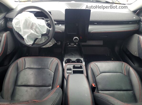 3FMTK3R77SMA14580 2025 FORD MUSTANG Burgundy Вид панелі приладів