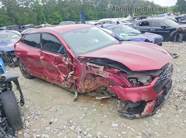 3FMTK3R77SMA14580 2025 FORD MUSTANG Burgundy Передня права чверть
