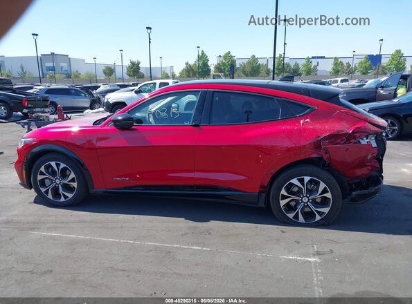 3FMTK3R78MMA17636 2021 FORD MUSTANG MACH-E Red 