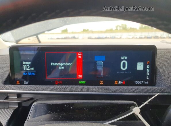 3FMTK3SS4MMA20418 2021 FORD MUSTANG Black Вид щитка приладів