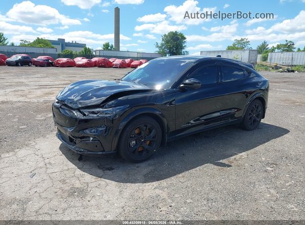 3FMTK3SU3PMA79269 2023 FORD MUSTANG MACH-E Black Առջևի ձախ երեք քառորդ տեսարան