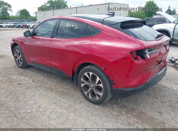 3FMTK3SU6MMA01984 2021 FORD MUSTANG MACH-E Red Հետևի ձախ