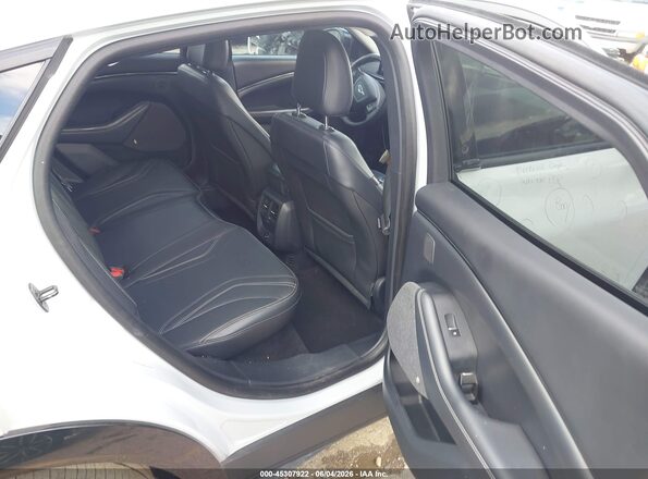 3FMTK3SU7MMA01346 2021 FORD MUSTANG MACH-E White Widok naklejki z numerem VIN