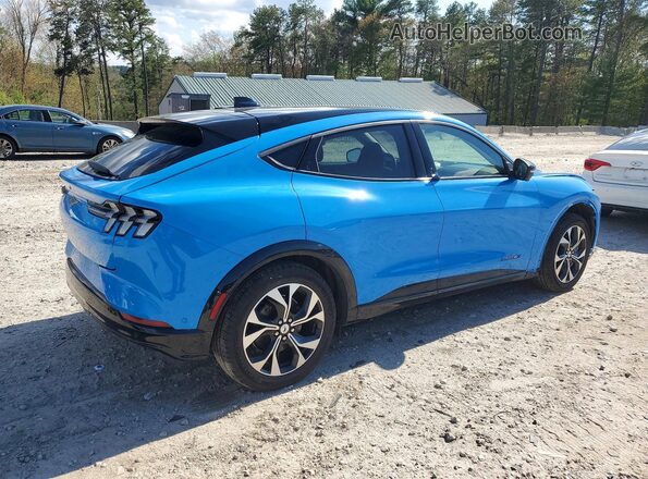 3FMTK3SU7NMA49575 2022 FORD MUSTANG Blue Tył prawy
