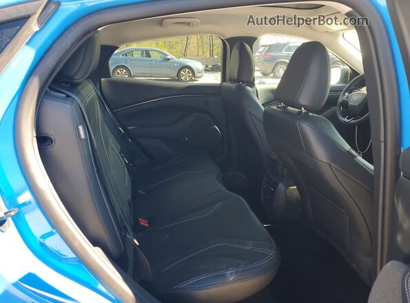 3FMTK3SU7NMA49575 2022 FORD MUSTANG Blue Widok tylnych siedzeń