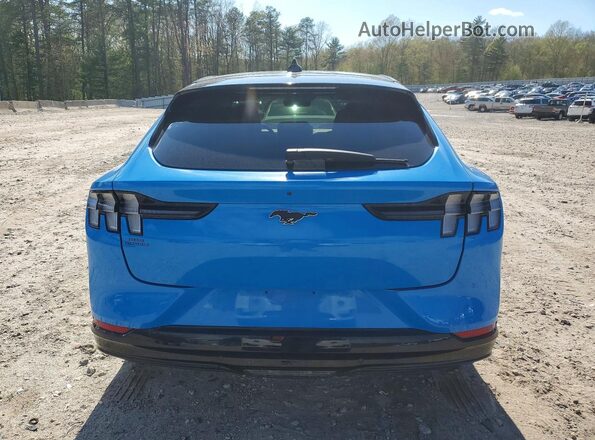 3FMTK3SU7NMA49575 2022 FORD MUSTANG Blue Widok z tyłu