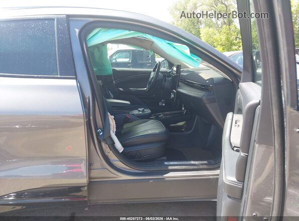 3FMTK3SU7PMA56464 2023 FORD MUSTANG MACH-E Gray Widok wnętrza z przodu