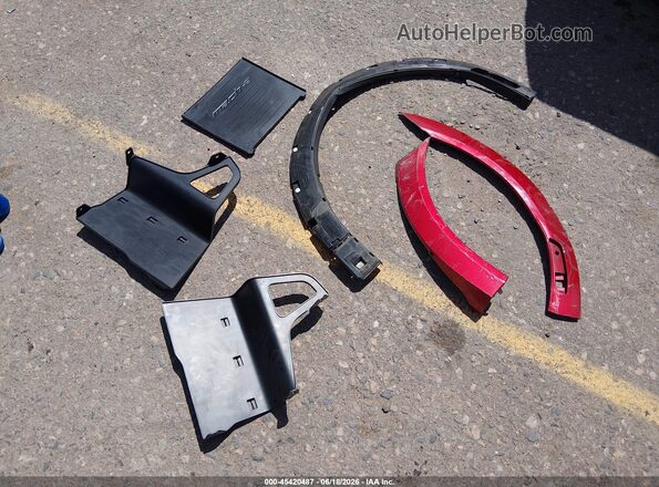 3FMTK3SU8MMA10878 2021 FORD MUSTANG MACH-E Red Widok zestawu wskaźników
