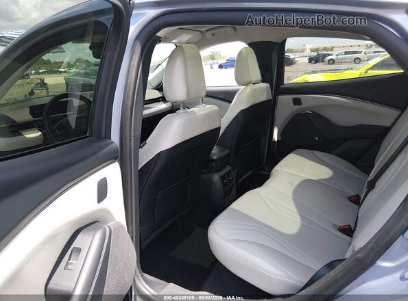 3FMTK3SU8NMA58107 2022 FORD MUSTANG MACH-E Silver Vista de la etiqueta del VIN