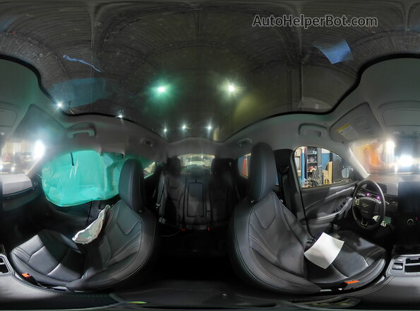 3FMTK3SU8SMA36717 2025 FORD MUSTANG Black Панорамний вид салону 360°