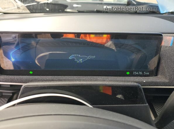 3FMTK3SU9PMA22428 2023 FORD MUSTANG Blue Vista del cuadro de instrumentos