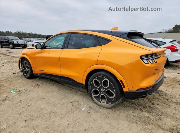 3FMTK4SE2MMD99760 2021 FORD MUSTANG Желтый Задняя левая четверть