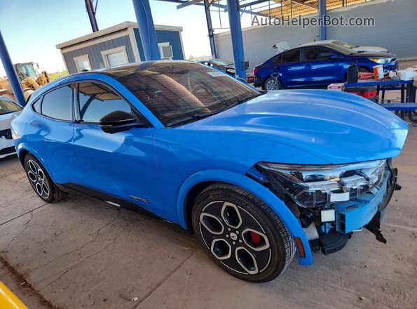 3FMTK4SE2NMA15056 2022 FORD MUSTANG Blue 