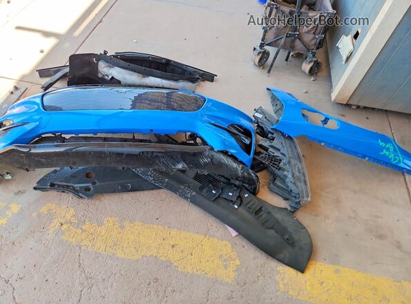 3FMTK4SE2NMA15056 2022 FORD MUSTANG Blue 