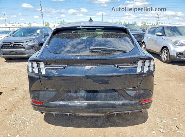 3FMTK4SE3NMA25238 2022 FORD MUSTANG Black Вид ззаду