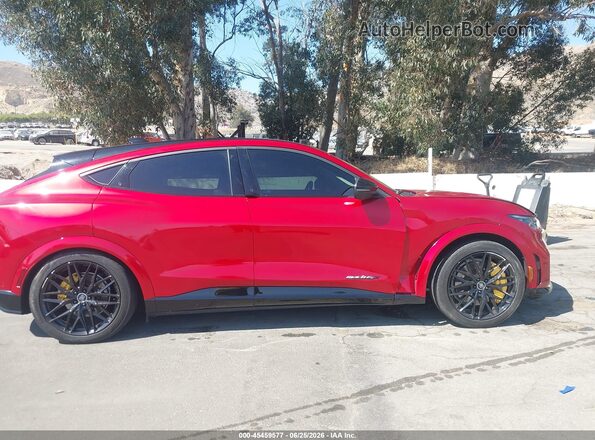 3FMTK4SE4PMB00225 2023 FORD MUSTANG MACH-E Red სალონის 360-გრადუსიანი ხედი