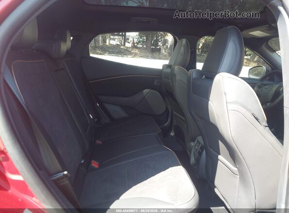 3FMTK4SE4PMB00225 2023 FORD MUSTANG MACH-E Red VIN კოდის სტიკერის ხედი