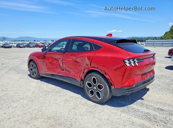 3FMTK4SE7MME01678 2021 FORD MUSTANG Красный Задняя левая четверть