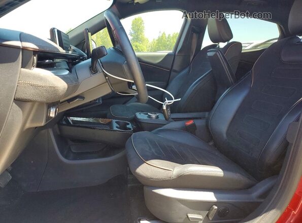 3FMTK4SE7MME01678 2021 FORD MUSTANG Красный Вид салона спереди