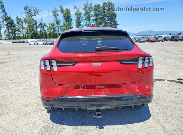 3FMTK4SE7MME01678 2021 FORD MUSTANG Красный Вид сзади