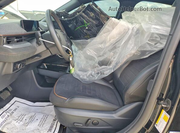 3FMTK4SE9PMA90498 2023 FORD MUSTANG Черный Вид салона спереди