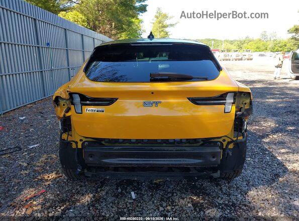 3FMTK4SX1MME03718 2021 FORD MUSTANG MACH-E Yellow 