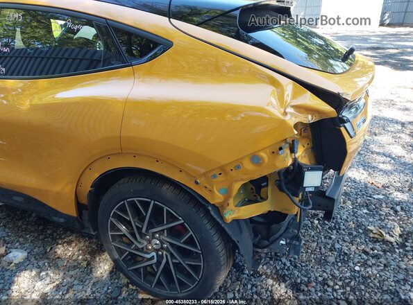 3FMTK4SX1MME03718 2021 FORD MUSTANG MACH-E Yellow 