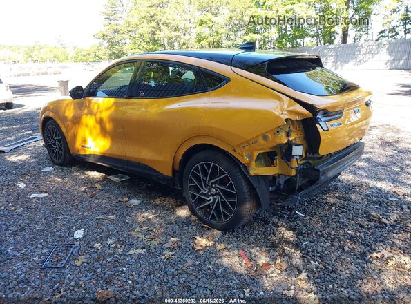 3FMTK4SX1MME03718 2021 FORD MUSTANG MACH-E Yellow Tył lewy