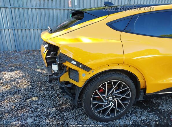 3FMTK4SX1MME03718 2021 FORD MUSTANG MACH-E Yellow 