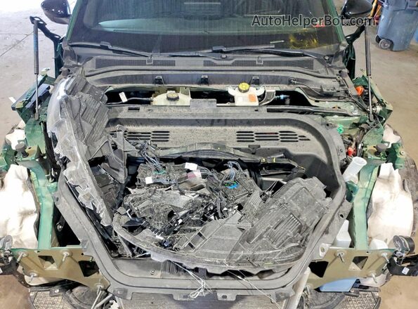 3FMTK4SX1RMA14200 2024 FORD MUSTANG Green ძრავის განყოფილების ხედი