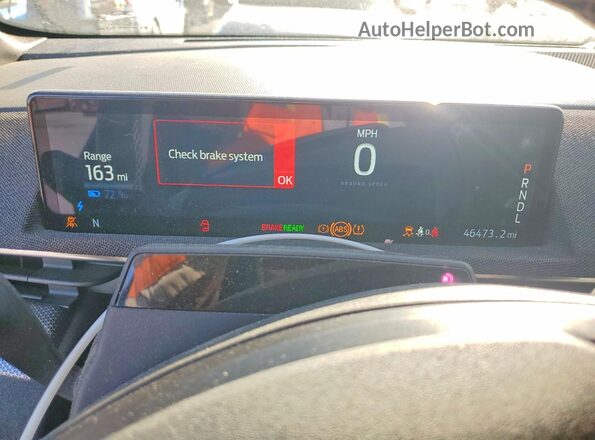 3FMTK4SX7PMA55783 2023 FORD MUSTANG White Instrument cluster view