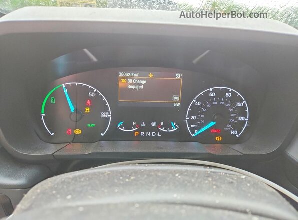 3FTTW8A30RRA12617 2024 FORD MAVERICK White Սարքավորումների վահանակի տեսք