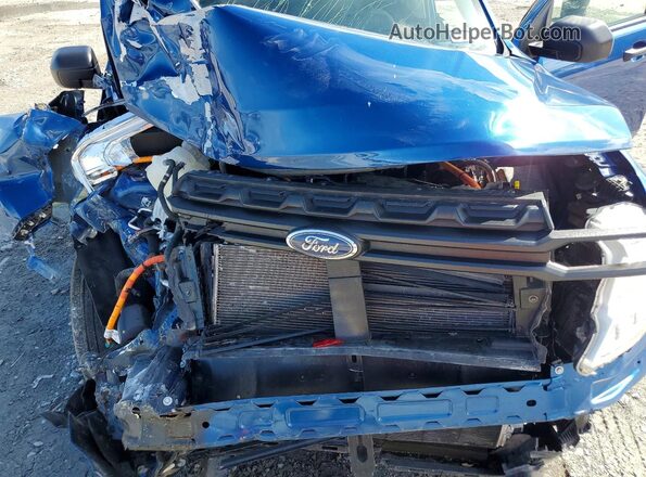 3FTTW8A31RRB65958 2024 FORD MAVERICK Blue Rear interior view