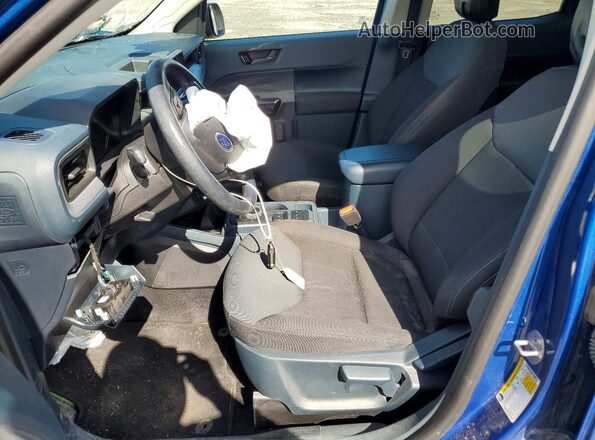 3FTTW8A31RRB65958 2024 FORD MAVERICK Blue Front interior view