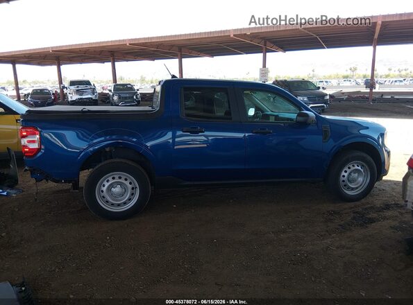 3FTTW8A34RRA38802 2024 FORD MAVERICK Синий Панорамный вид салона 360°
