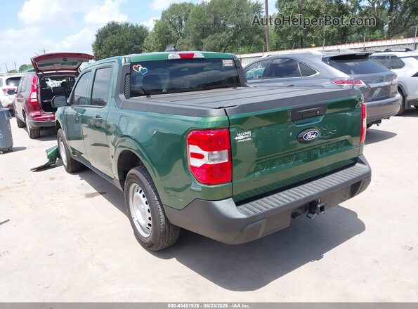3FTTW8A34SRA60417 2025 FORD MAVERICK Green Trasero izquierdo