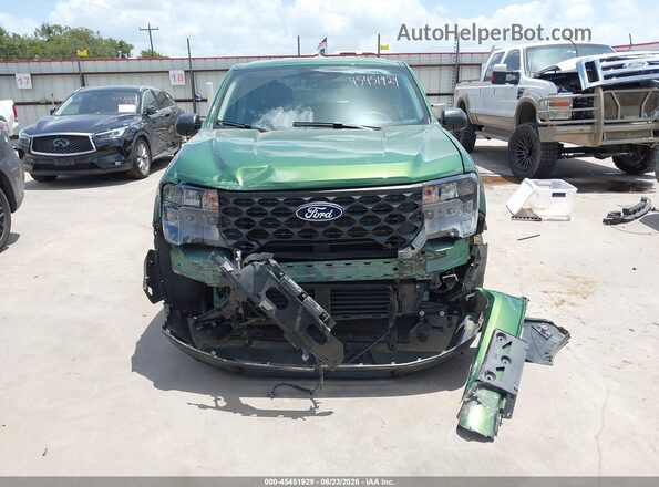 3FTTW8A34SRA60417 2025 FORD MAVERICK Green Vista del cuadro de instrumentos