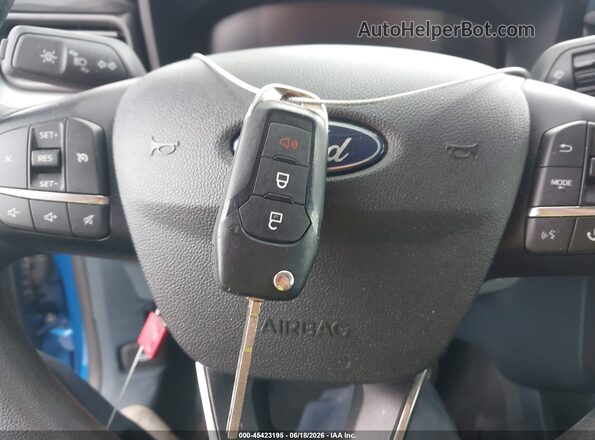3FTTW8A34SRA76861 2025 FORD MAVERICK Синий Вид панели приборов