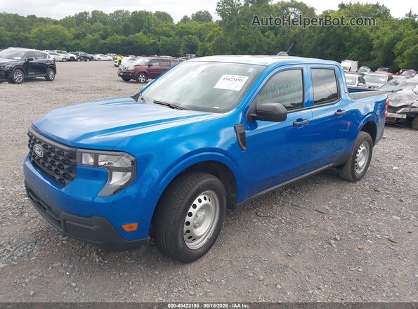 3FTTW8A34SRA76861 2025 FORD MAVERICK Синий Передняя левая четверть