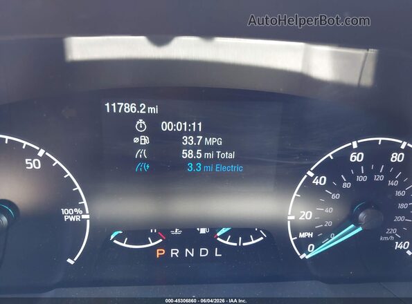 3FTTW8A37RRB67911 2024 FORD MAVERICK Белый Вид задних сидений