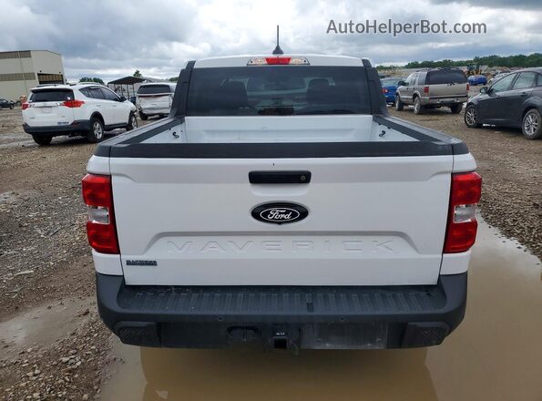 3FTTW8B36SRA20838 2025 FORD MAVERICK White Rear view