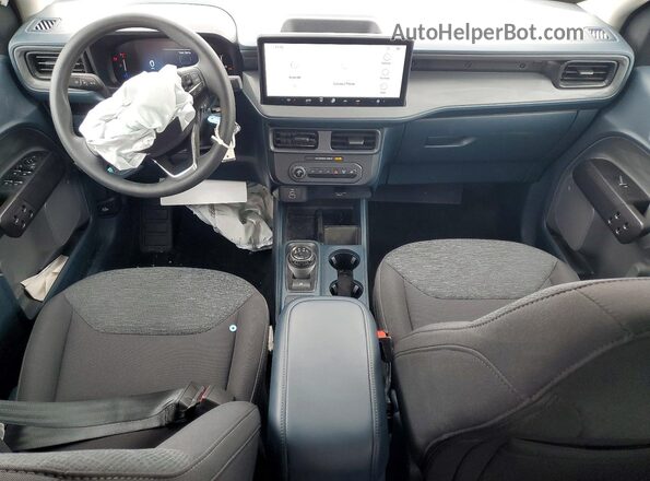 3FTTW8B36SRA20838 2025 FORD MAVERICK White Dashboard view