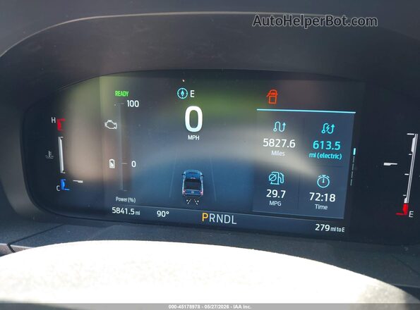 3FTTW8B3XTRA13277 2026 FORD MAVERICK White Հետևի նստատեղերի տեսք