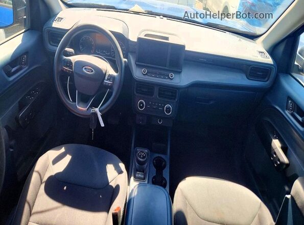 3FTTW8B99RRA99209 2024 FORD MAVERICK Синий Вид панели приборов